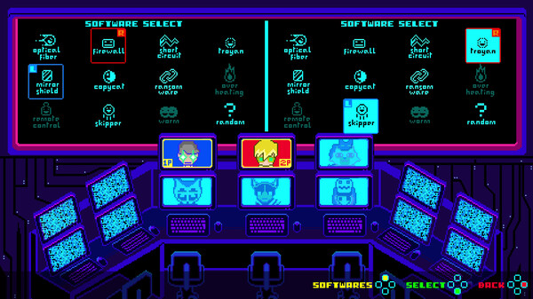 Скриншот из Super Hack Attack!