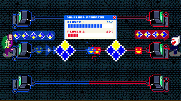 Скриншот из Super Hack Attack!