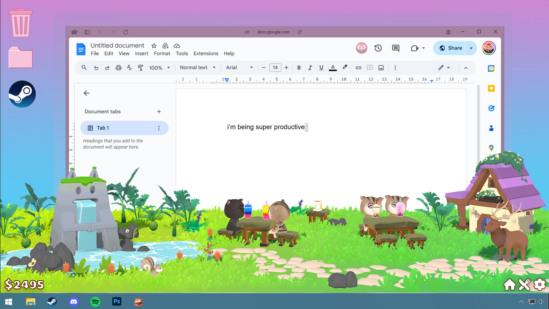Desktop Cat Cafe screenshot 3