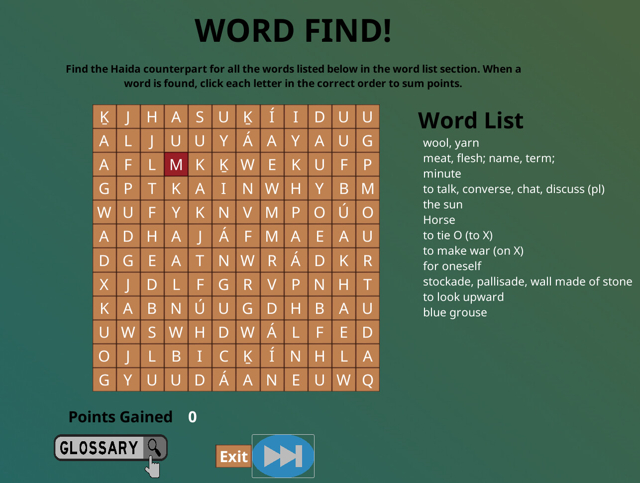 Let's Learn X̱aad Kíl screenshot 3