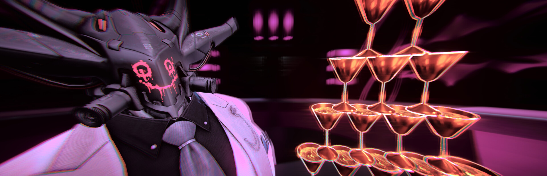Nitro Champagne Tower
