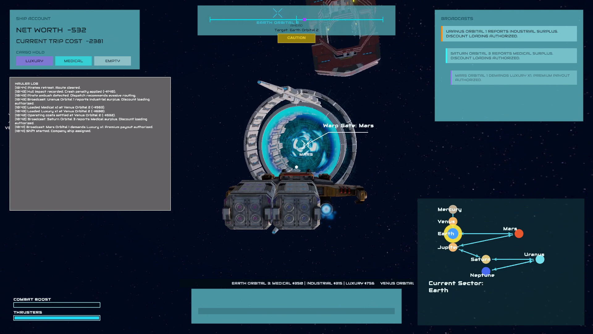 Spacelane Express screenshot 2