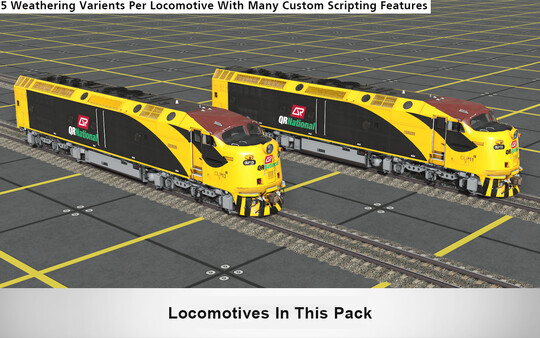 Trainz 2019 DLC - SA CL Class - QR National Pack