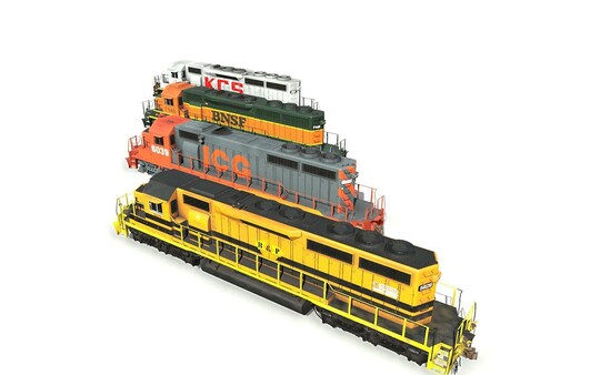 Trainz 2019 DLC - Pro Train: SD40-2 Loco Bundle 4