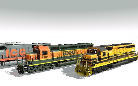 Trainz 2019 DLC - Pro Train: SD40-2 Loco Bundle 4