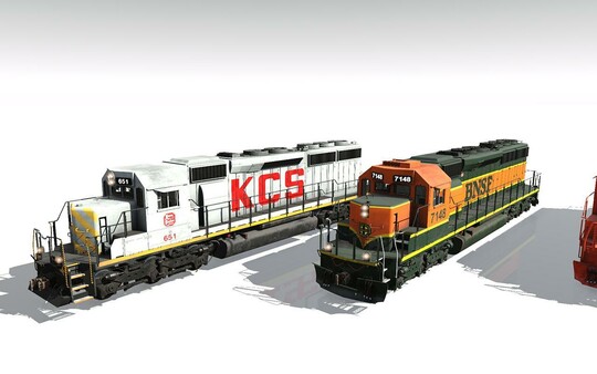 Trainz 2019 DLC - Pro Train: SD40-2 Loco Bundle 4