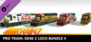 Trainz 2022 DLC - Pro Train: SD40-2 Loco Bundle 4