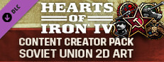 Hearts of Iron IV: Content Creator Pack - Soviet Union 2D Art в Steam