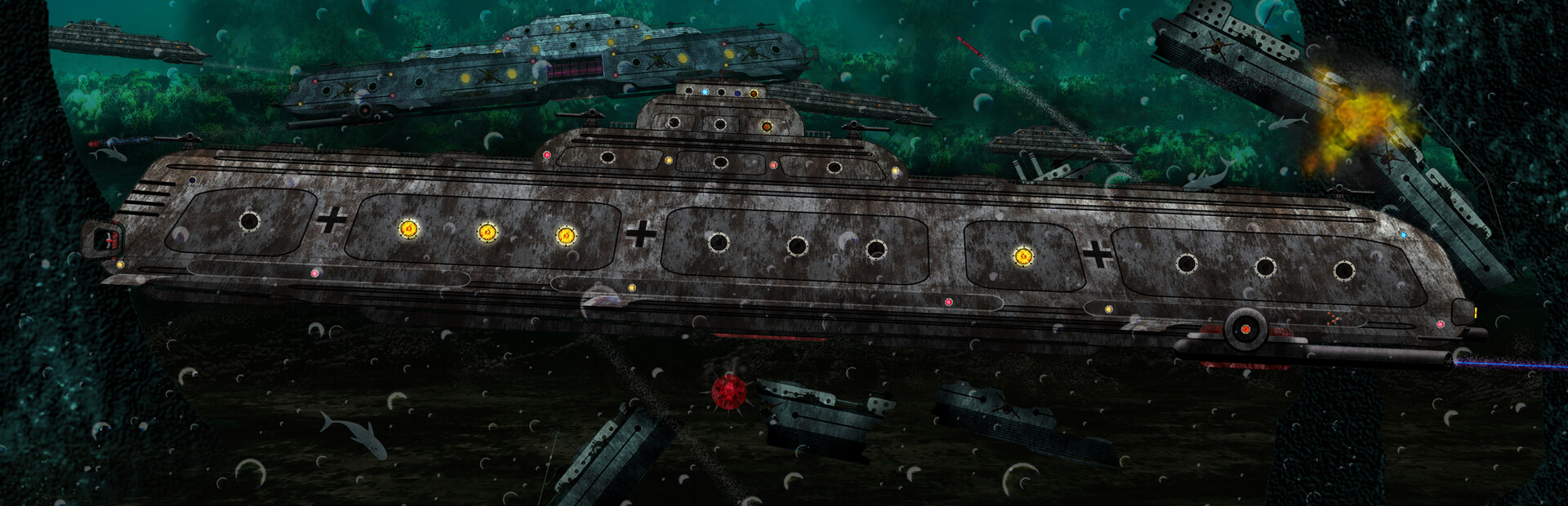 SUBMARINES 2D