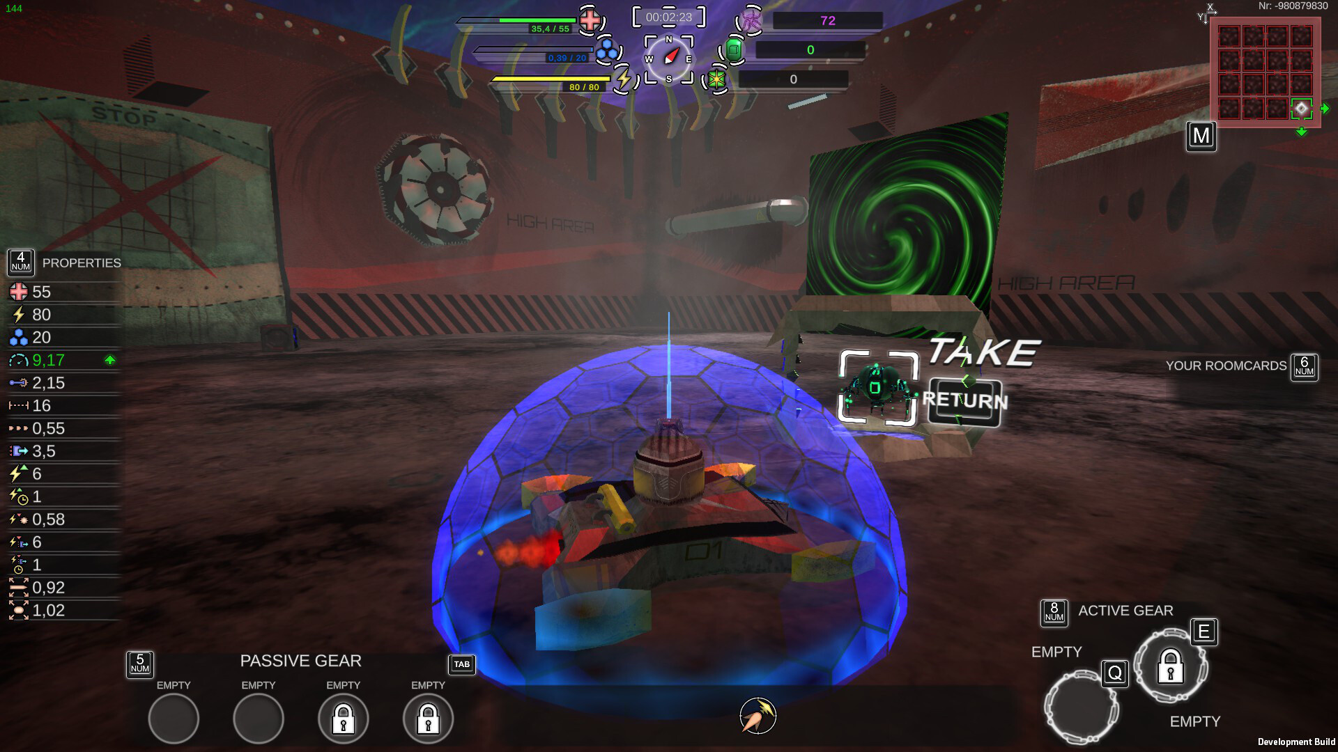 #2. Cube Crawler (Steam) Bởi: FreeTimeDevelopment