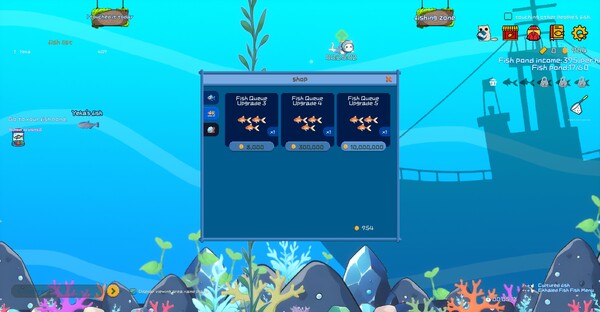 Cyberslacking:Touch the fish.