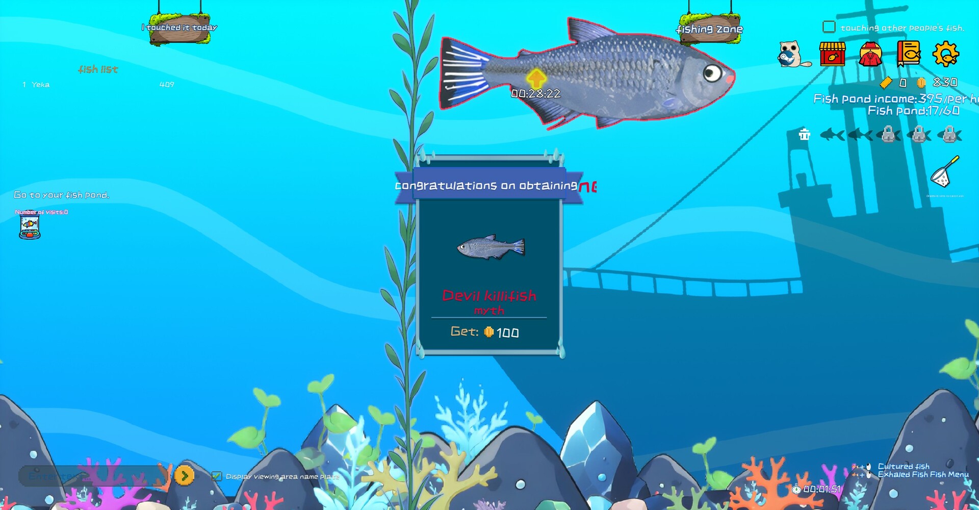 #3. Fish-Click Squad! (Steam) 由: Cool Car Studio