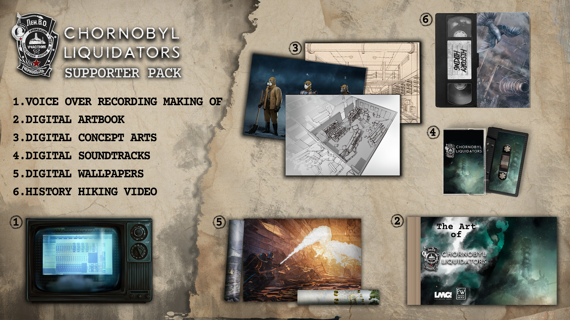 Chornobyl Liquidators - Supporter Pack Featured Screenshot #1