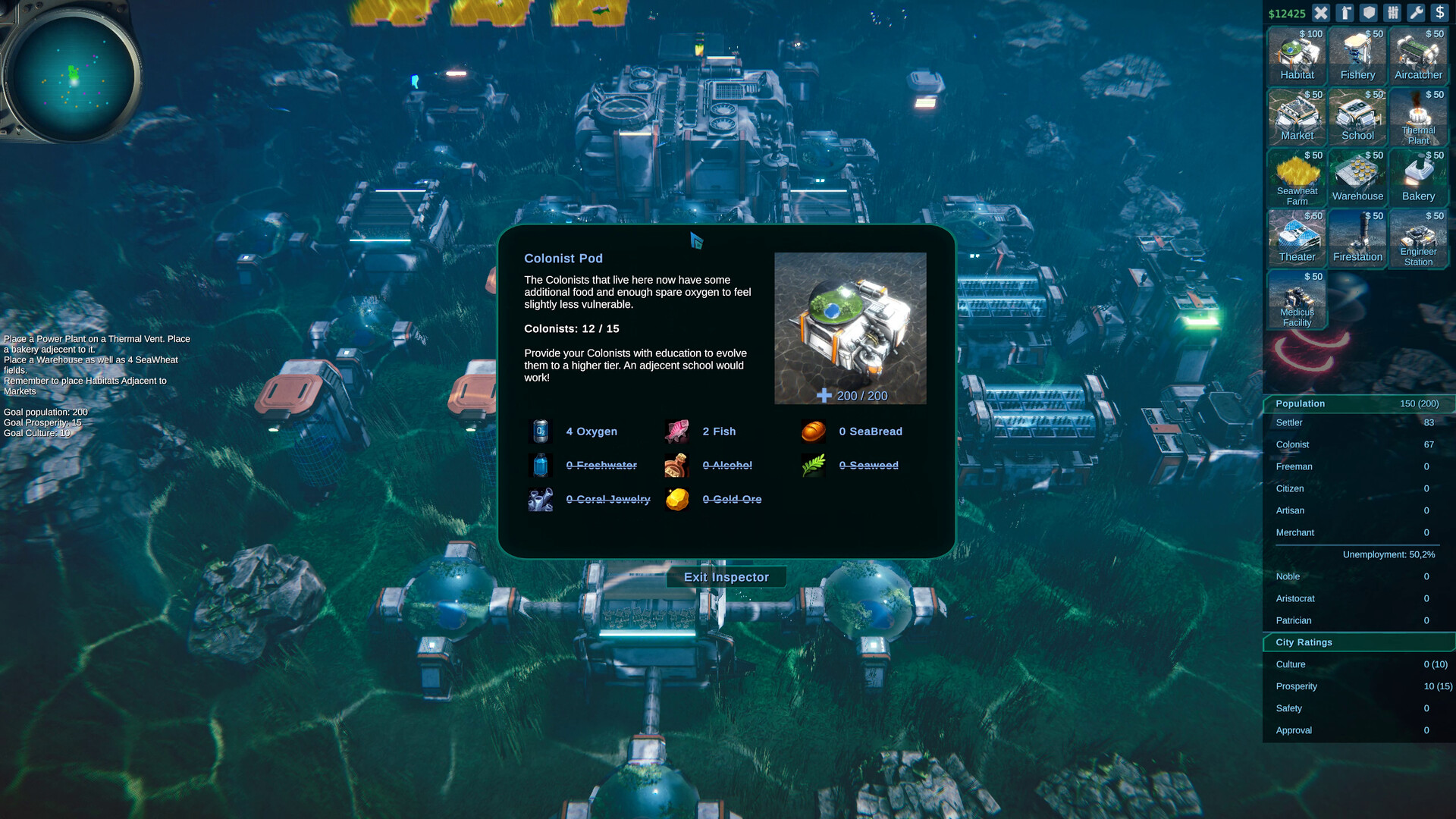 Seabed Settlers screenshot 1