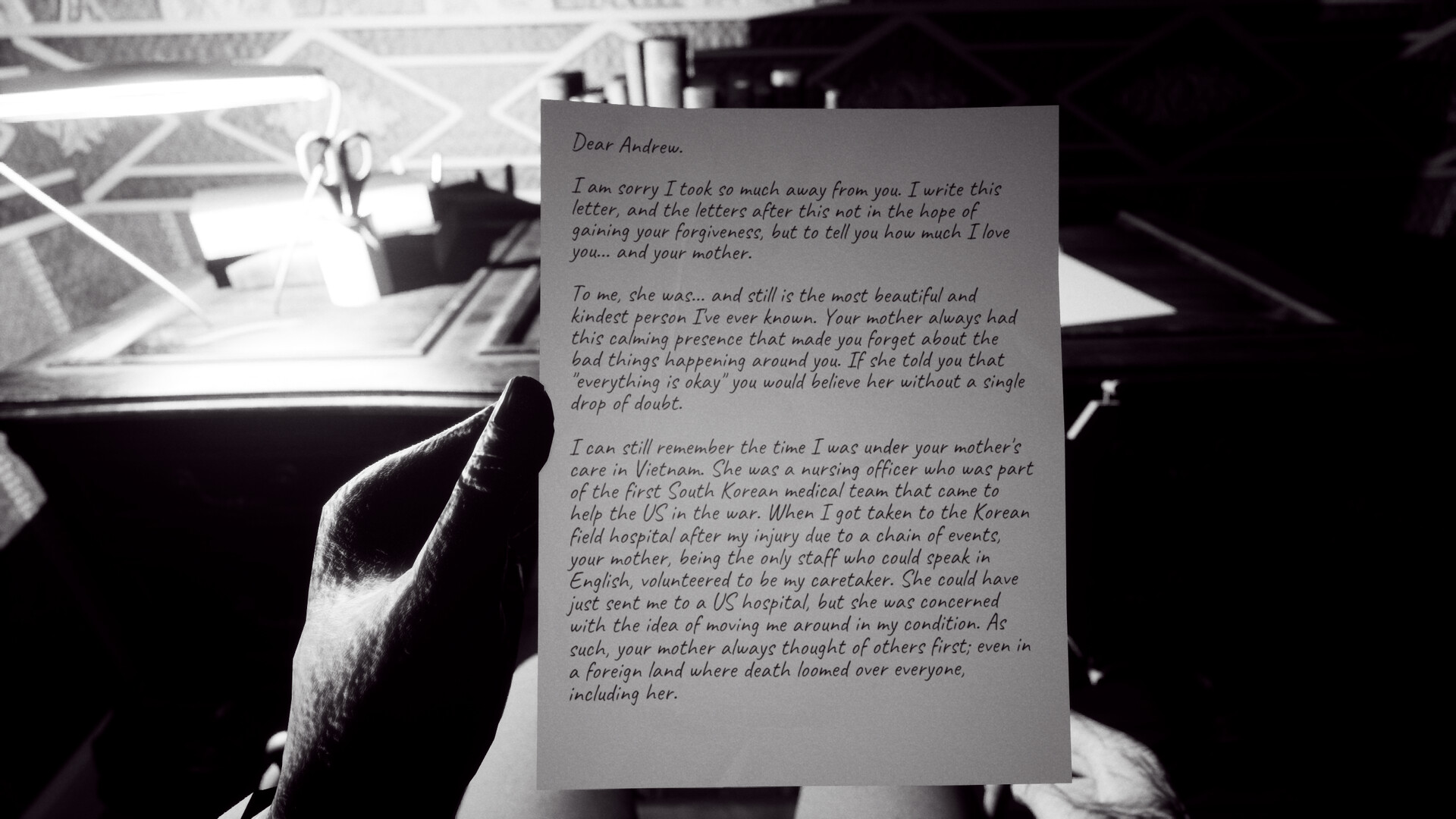 Letters of Bernard Thorne screenshot 2