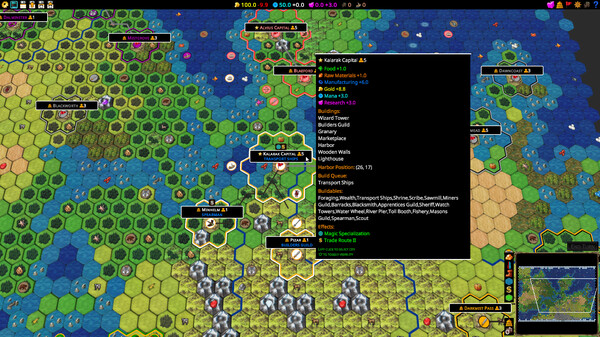 Wizard Warfare 2: Cephalopod Wars Demo screenshot 2