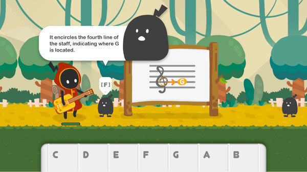 NoteCaptor game for Linux 1