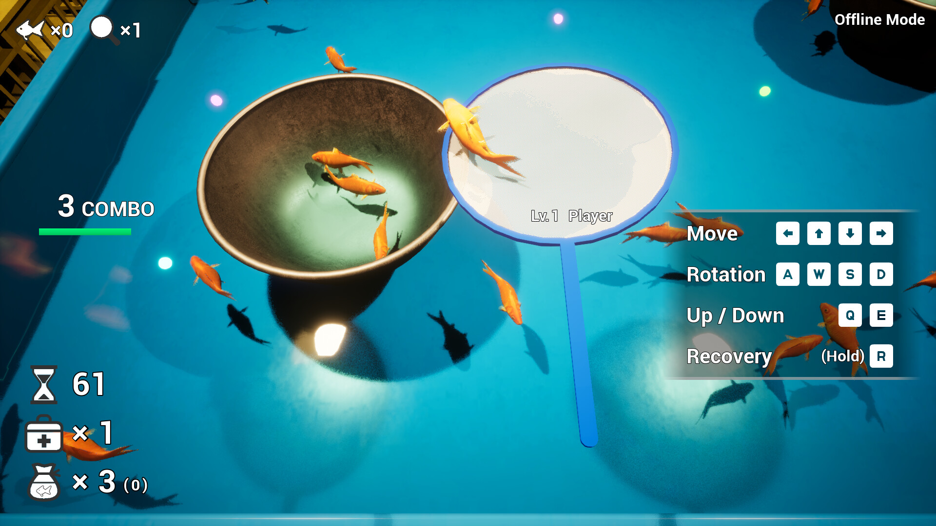 Battle of Goldfish Scooping screenshot #1
