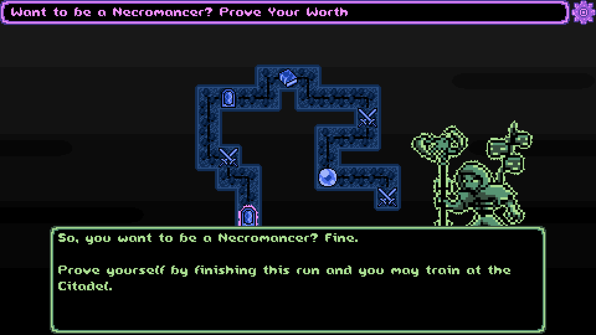#9. Necromancer For A Week (Steam) โดย: QuietPenguinGaming