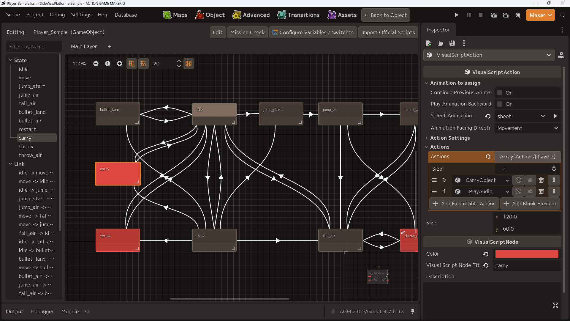 ACTION GAME MAKER G screenshot 4