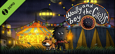 Woolly boy and the Circus Demo banner