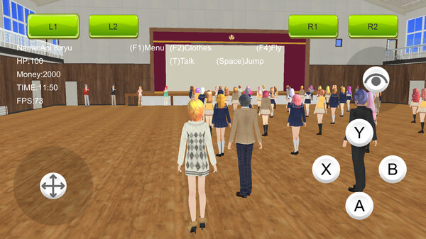 Women's School Simulator 2022 screenshot 5