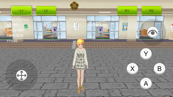 Women's School Simulator 2022 screenshot 1