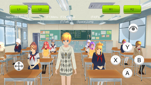 Women's School Simulator 2022 screenshot 3