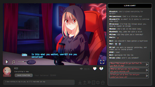 I Hate My Waifu Streamer screenshot 4