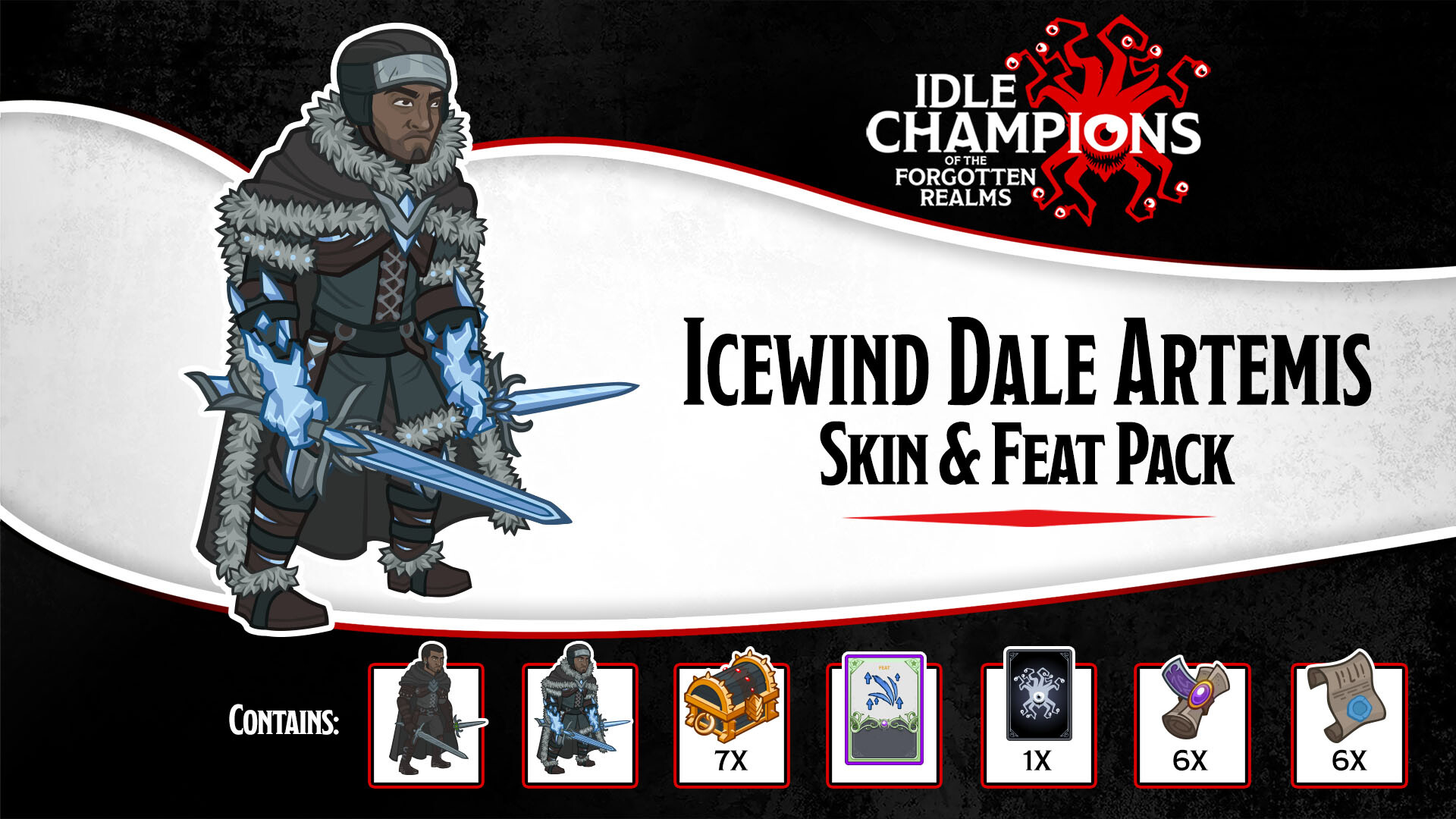 Idle Champions - Icewind Dale Artemis Skin & Feat Pack Featured Screenshot #1