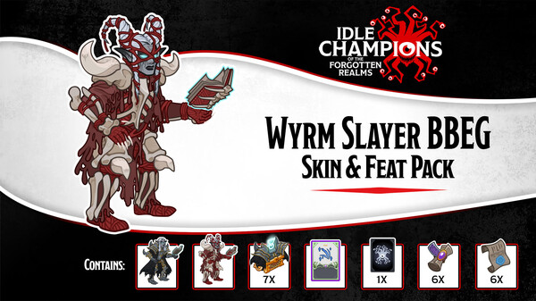 Idle Champions - Wyrm Slayer BBEG Skin & Feat Pack
