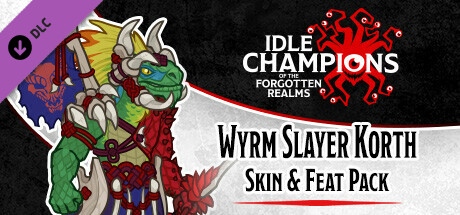 Idle Champions - Wyrm Slayer Korth Skin & Feat Pack banner image