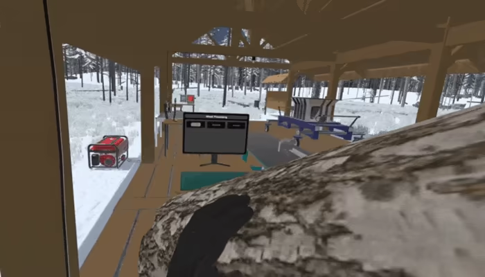 Forest Construction VR video 2