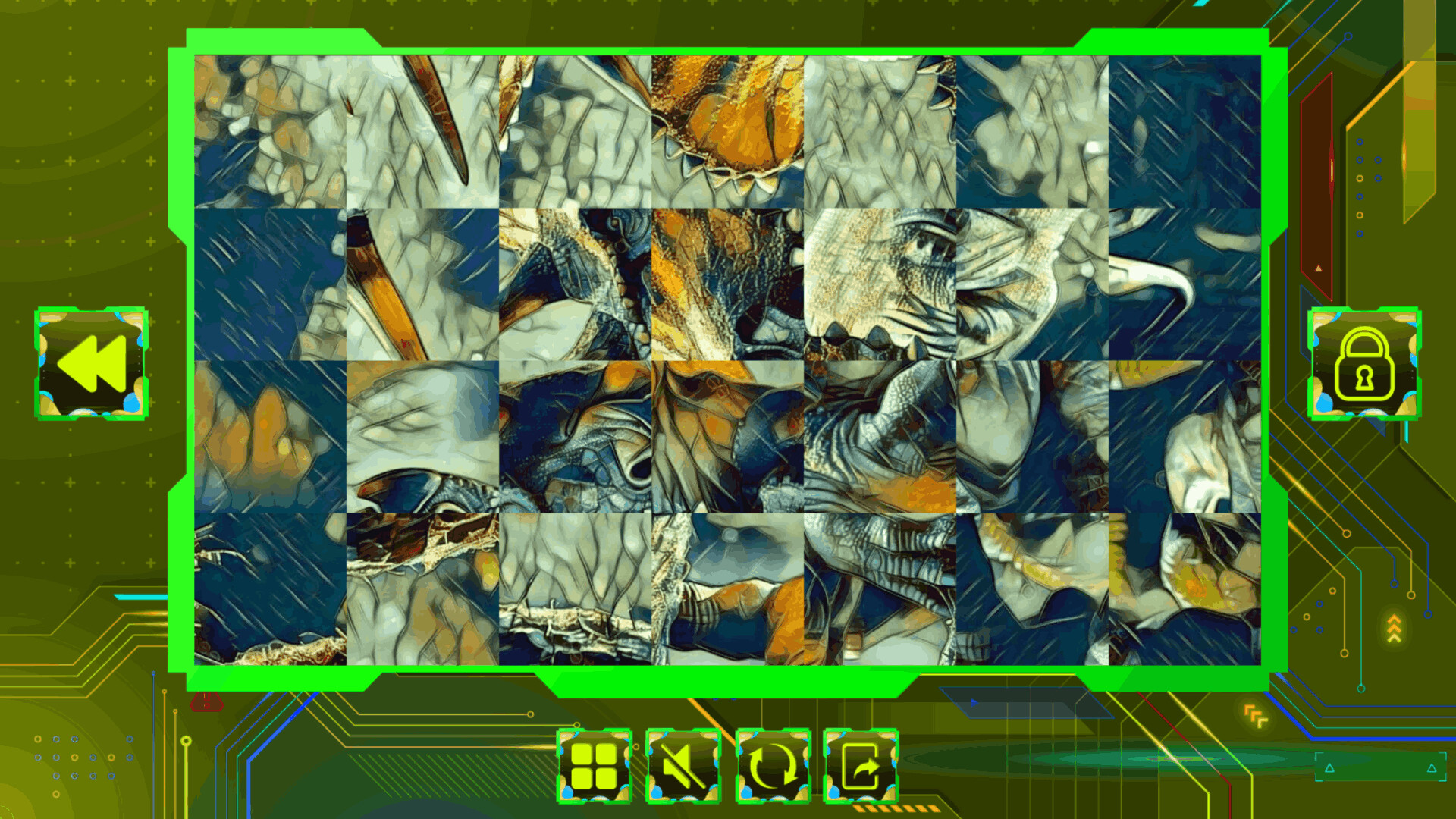 Twizzle Puzzle: Dinosaursのスクリーンショット 1