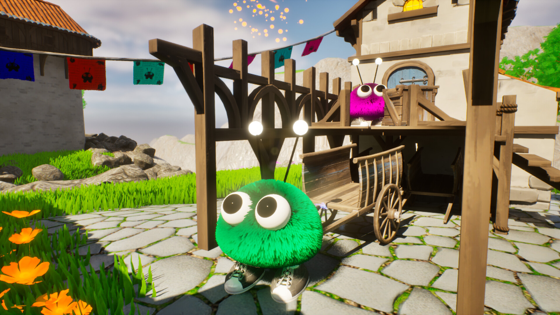 Fluff's Adventure: A Tale of Fur and Steel screenshot #1