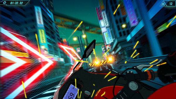 Moto Rush Reborn gameplay screenshot