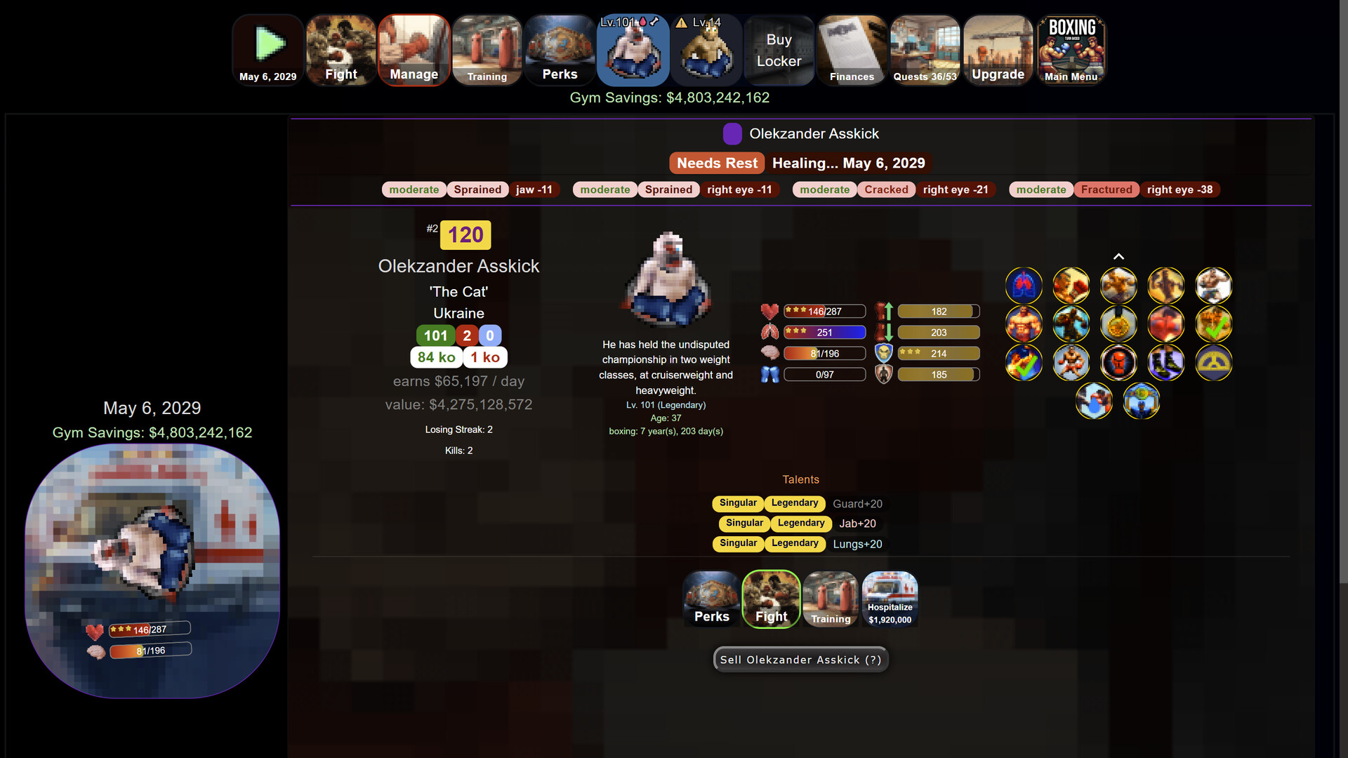 Turn Based Boxing: Tactics - Legends Edition screenshot #6