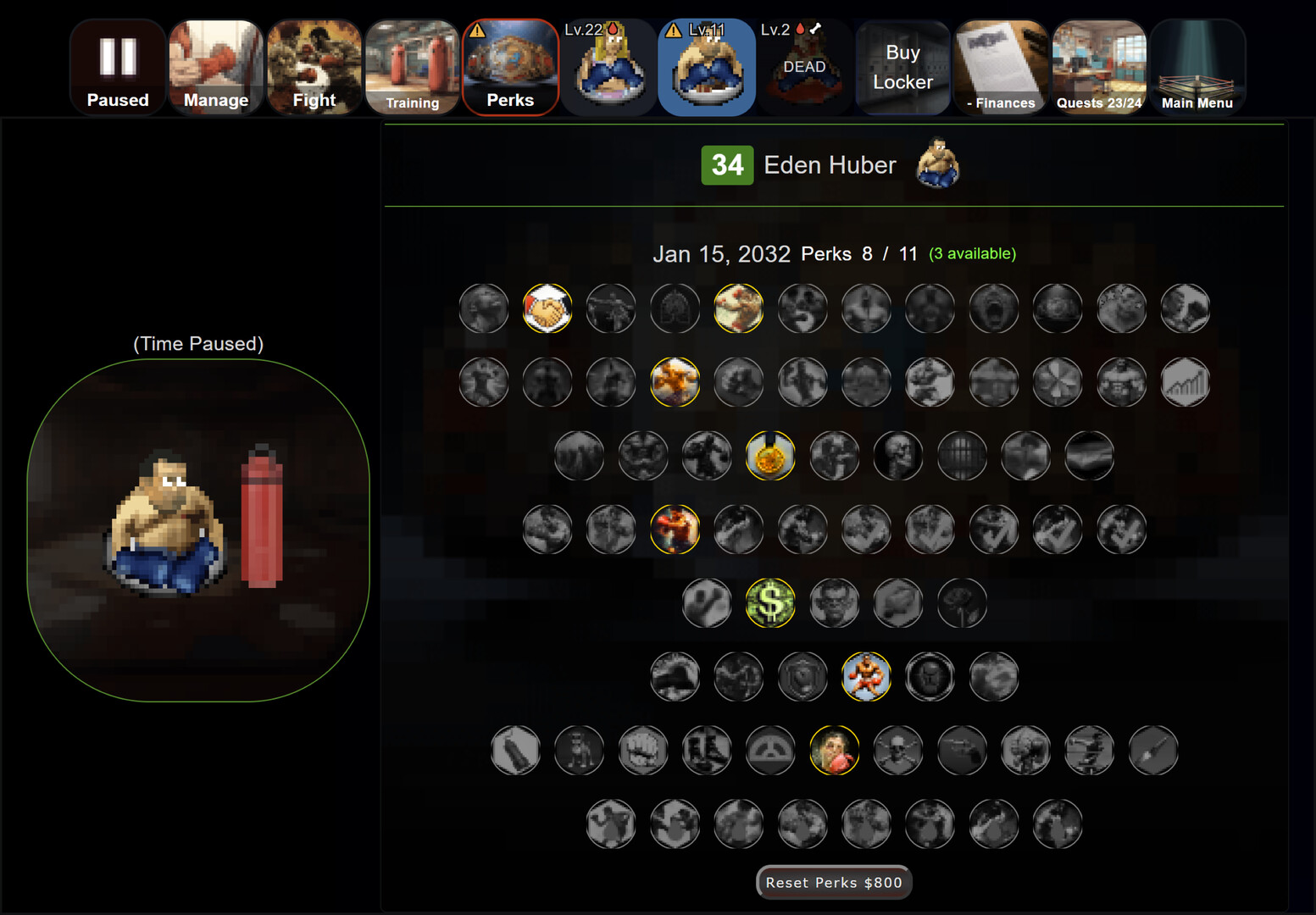 Turn Based Boxing: Tactics - Legends Edition screenshot screenshot 5