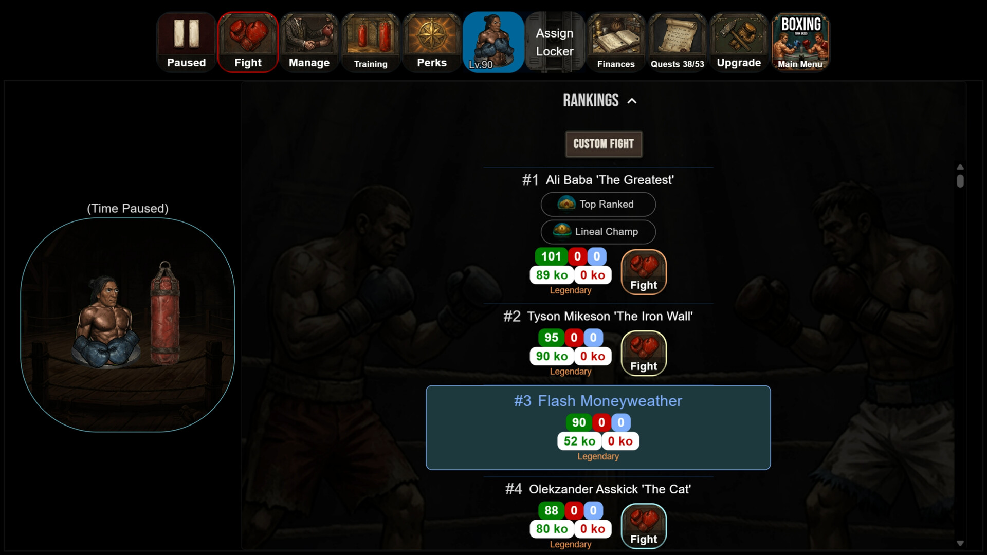 Turn Based Boxing: Tactics - Legends Edition screenshot 7