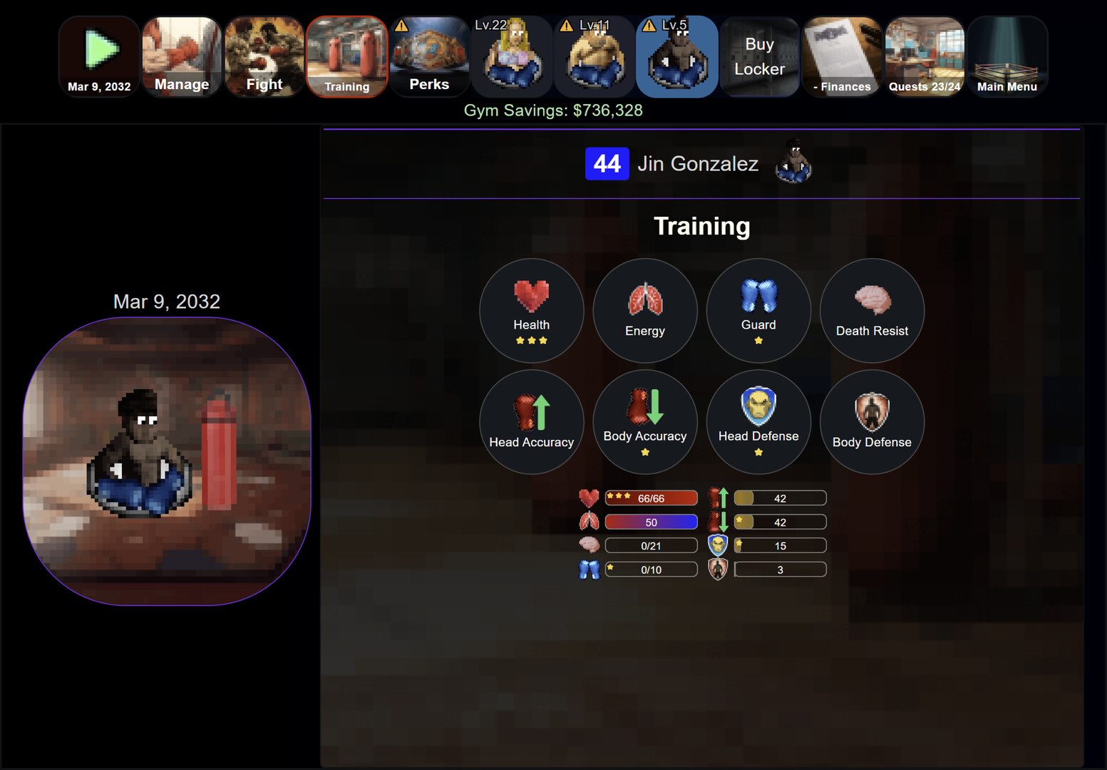 Turn Based Boxing: Tactics - Legends Edition screenshot screenshot 6