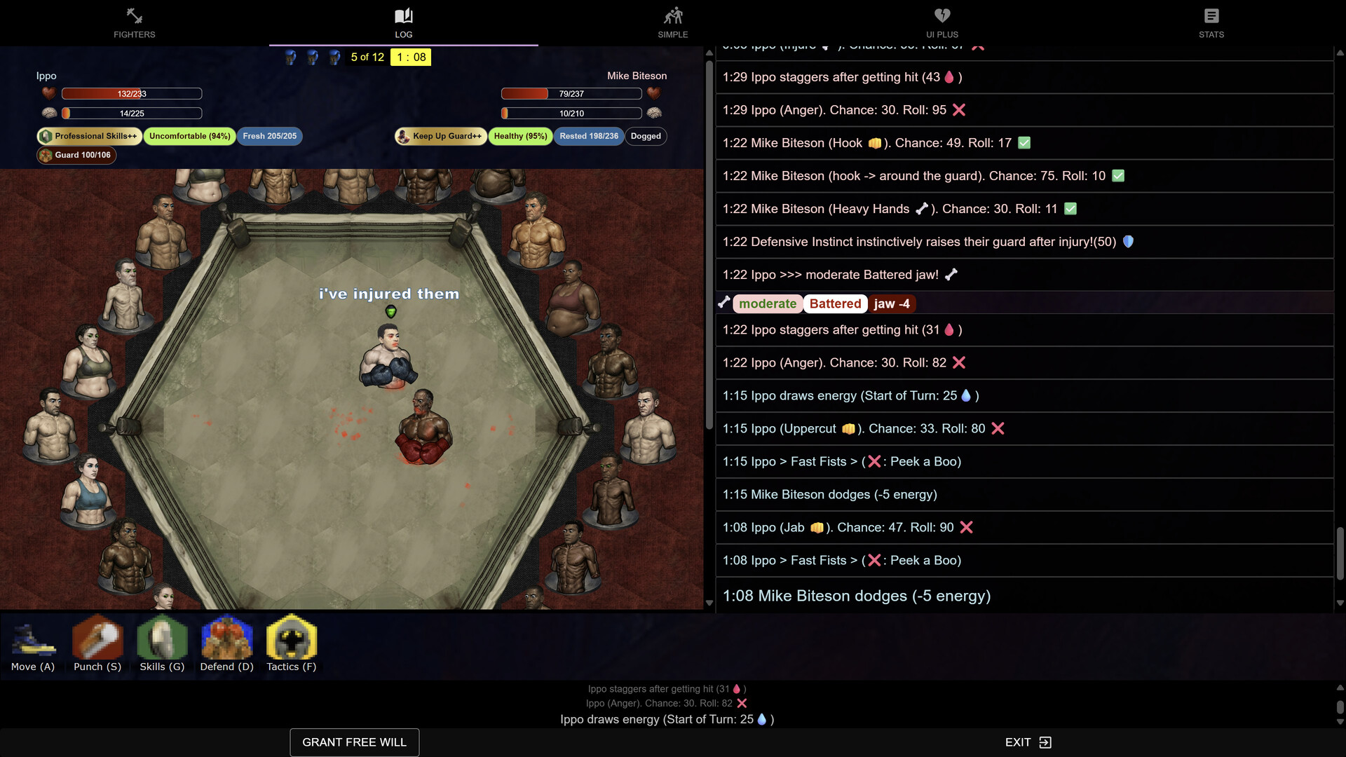 Turn Based Boxing: Tactics - Legends Edition screenshot 3