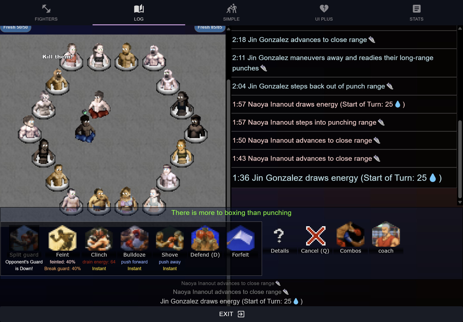 Turn Based Boxing: Tactics - Legends Edition screenshot screenshot 4