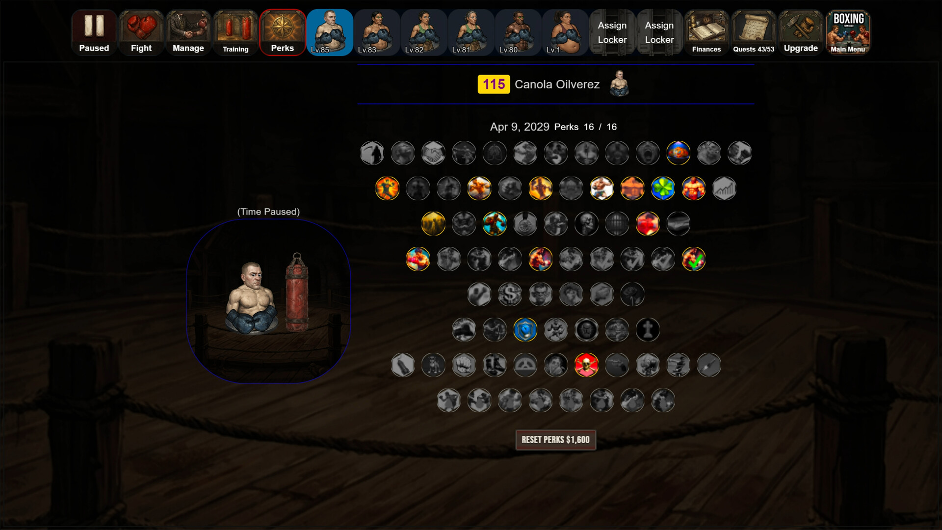 Turn Based Boxing: Tactics - Legends Edition screenshot 2