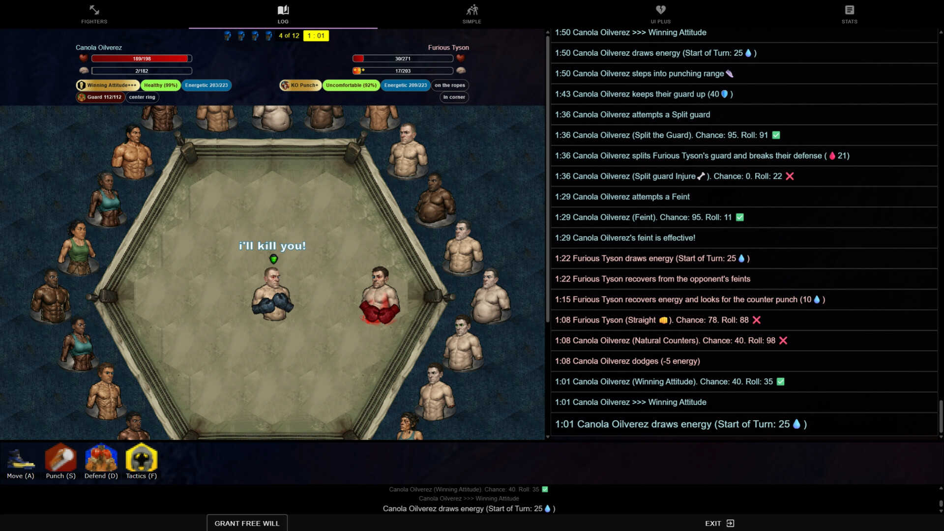 Turn Based Boxing: Tactics - Legends Edition screenshot 1