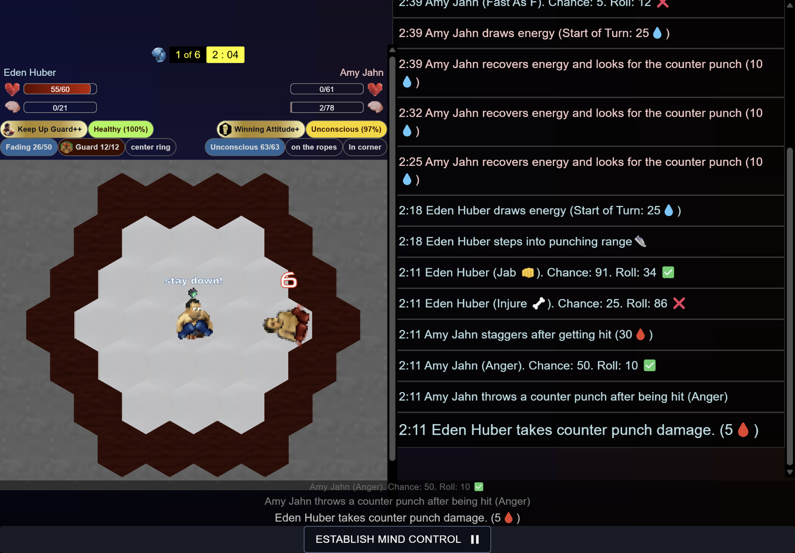 Turn Based Boxing: Tactics - Legends Edition screenshot screenshot 10