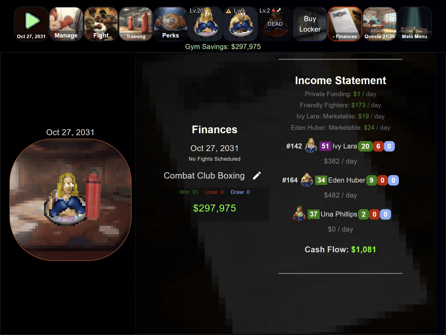 Turn Based Boxing: Tactics - Legends Edition screenshot screenshot 1