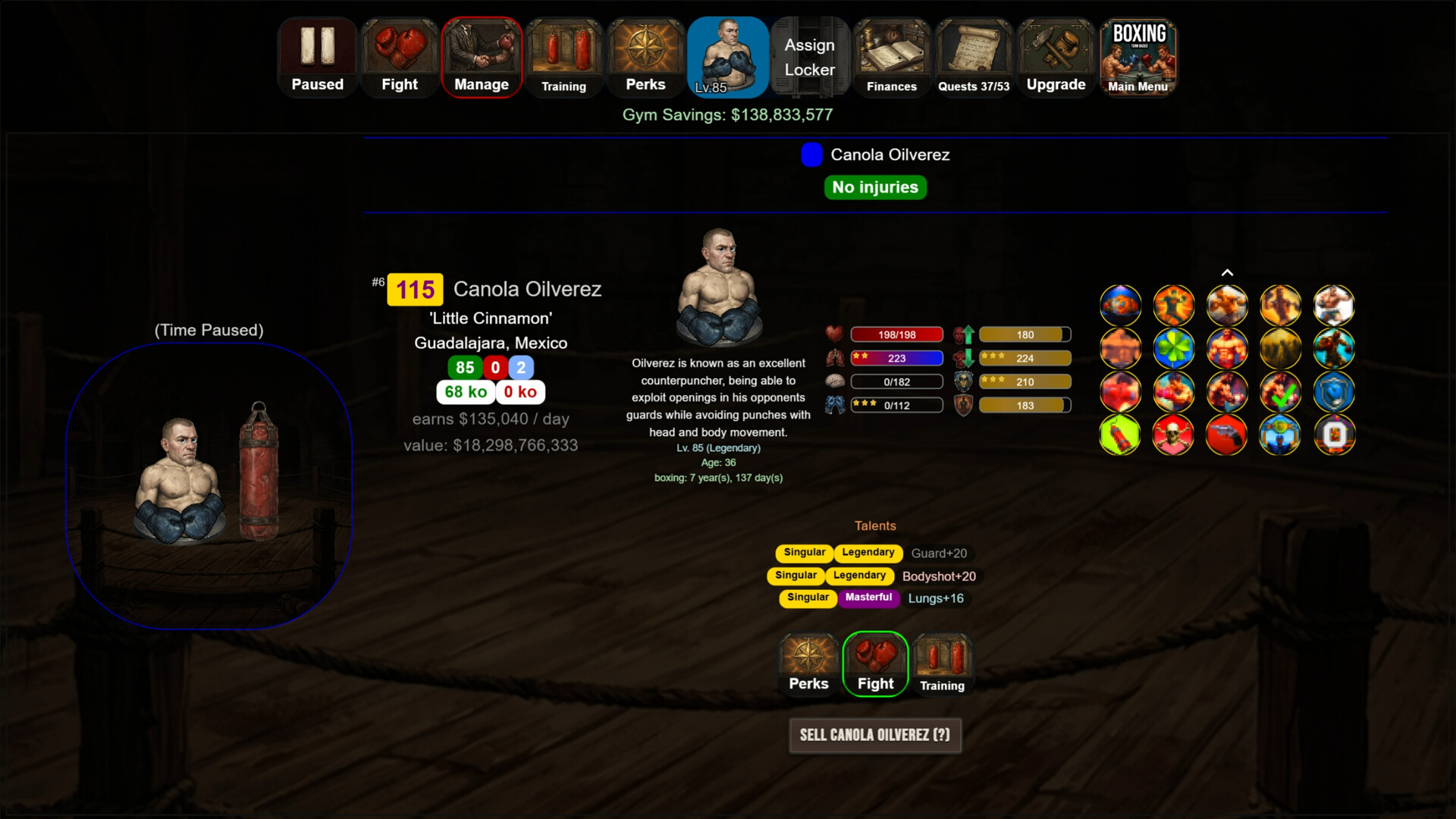 Turn Based Boxing: Tactics - Legends Edition screenshot 8