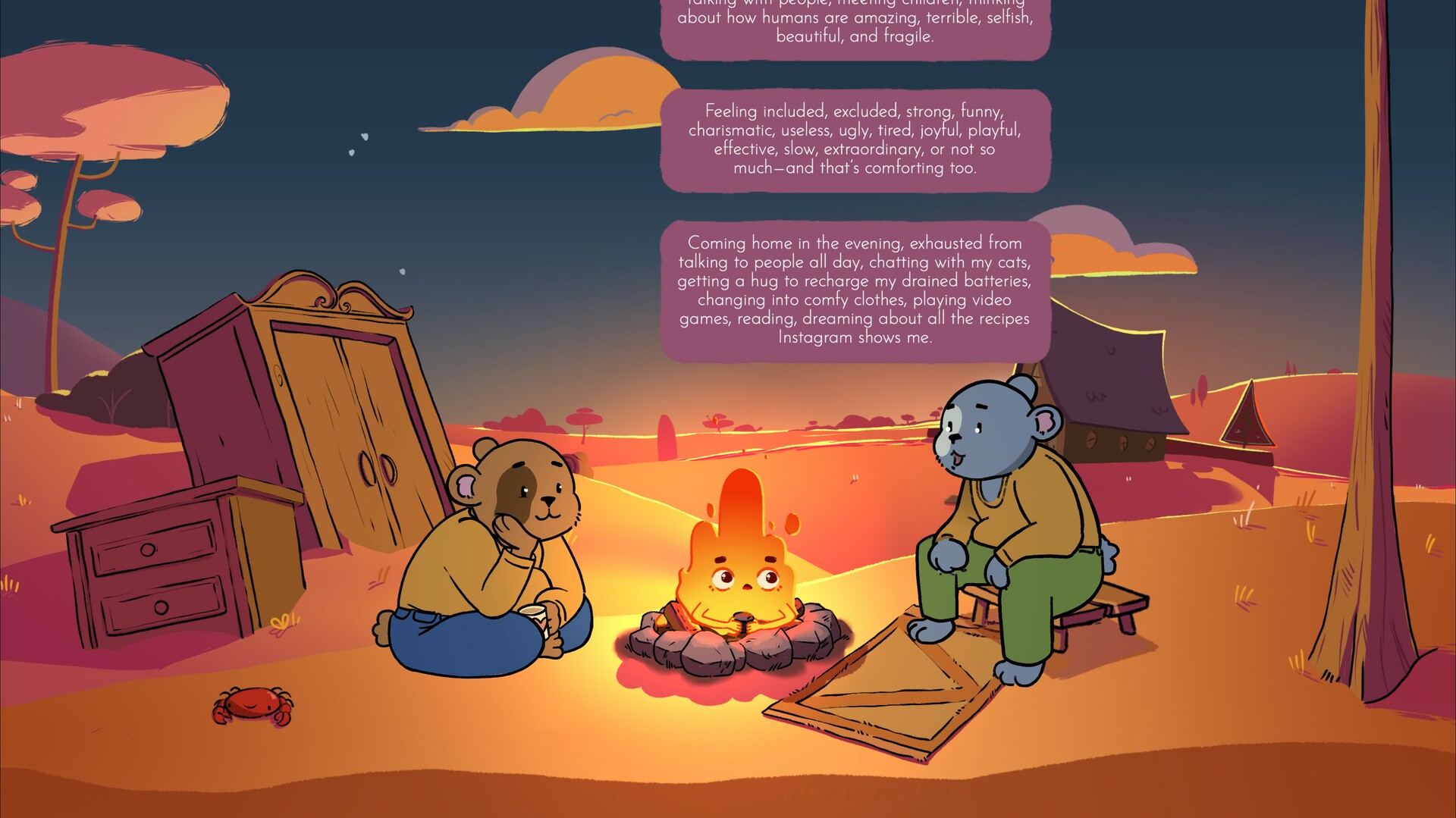 Fireside Feelings screenshot 4