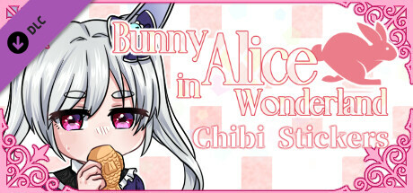 Bunny Alice in Wonderland DLC- Chibi Stickers banner image