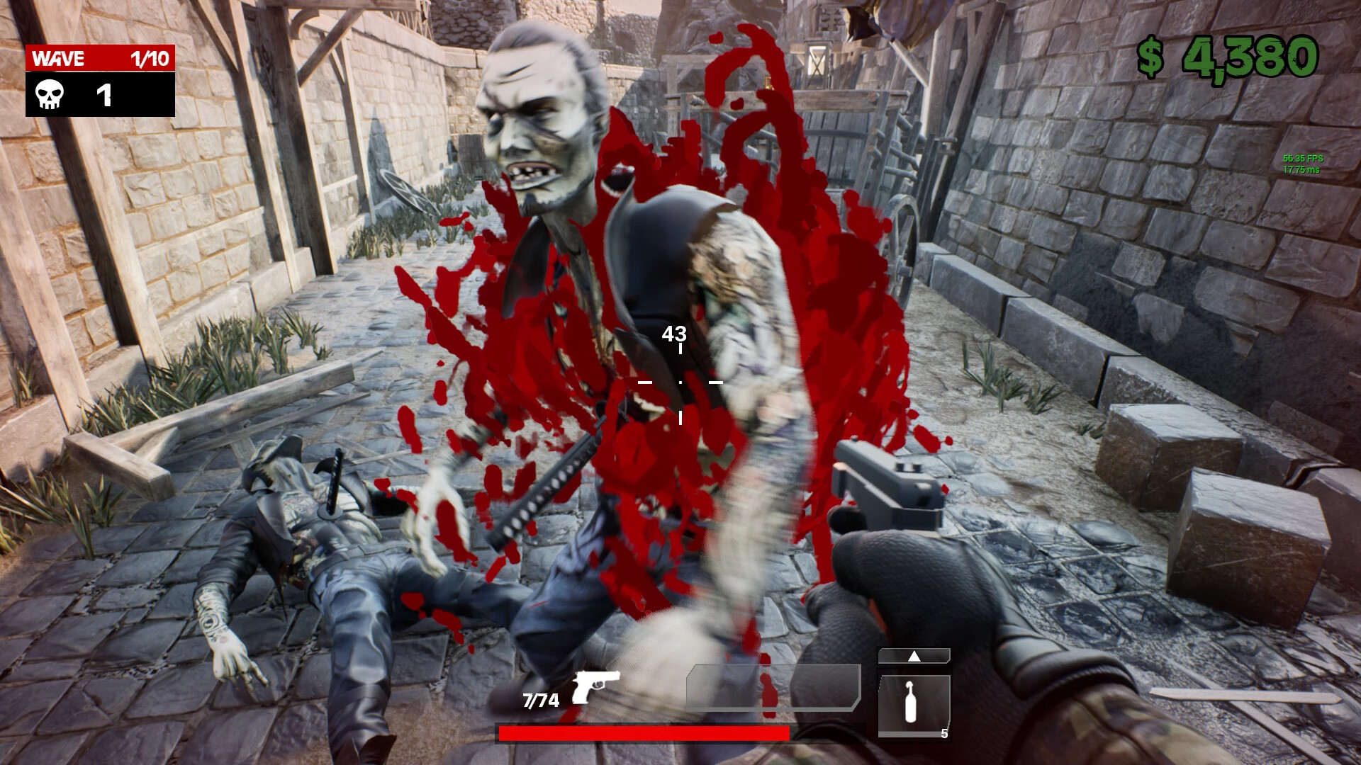 Dead War Rise of Zombies screenshot thumbnail screenshot 4